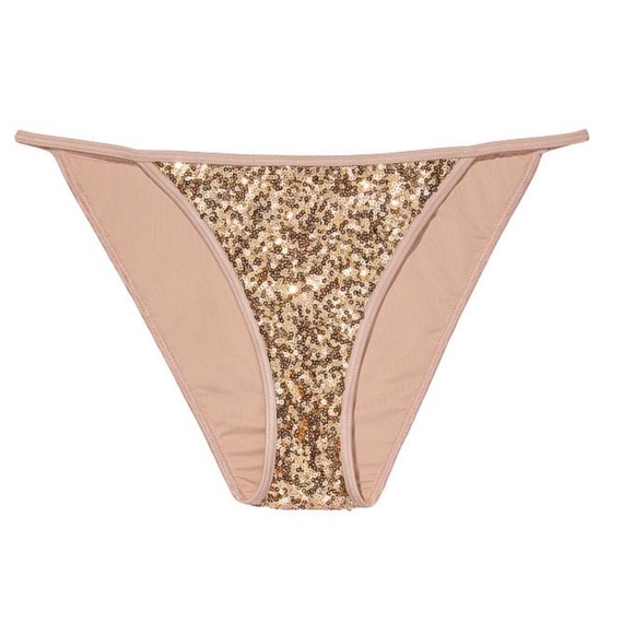 Victoria's Secret Other - Victoria’s Secret sequin bikini swim . NWT size Large